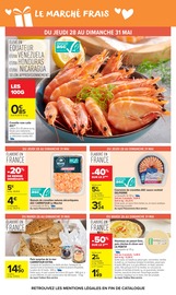 Promos Crevettes dans le catalogue "CARREFOUR MARKET" de Carrefour Market Crevettes en promo dans le catalogue Carrefour Market à la page 39