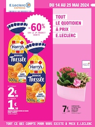 Catalogue E.Leclerc "Tout le quotidien à prix E.Lecrec" à Dieppe et alentours, 12 pages, 14/05/2024 - 25/05/2024