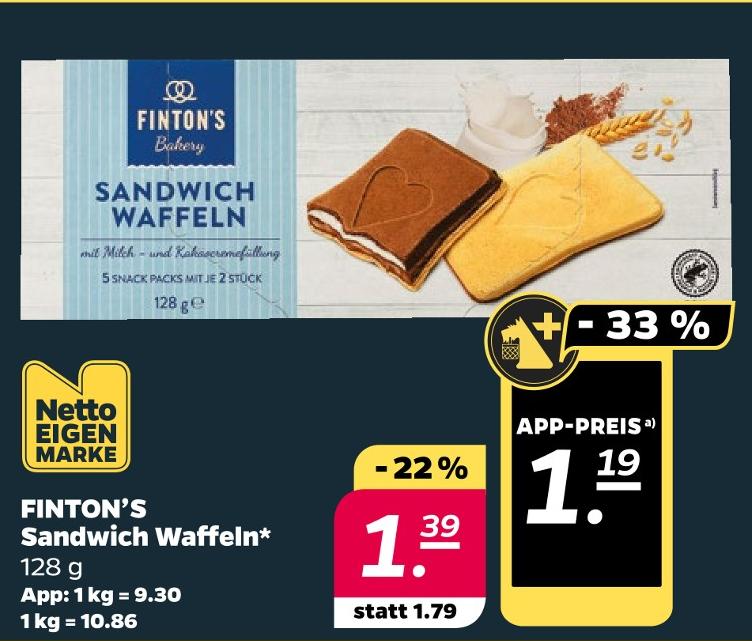 Sandwich Waffeln