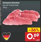 Netto Marken-Discount Döbern - Schweine-Schnitzel Angebot im Prospekt Schweine-Schnitzel bei Netto Marken-Discount im Döbern Prospekt für 0,69 €