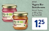 Vegane Bio-Streichcreme von MYVAY im aktuellen ALDI SÜD Prospekt für 1,25 €