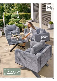 Sofa im porta Möbel Prospekt "LOUNGE, DINING & ACCESSOIRES" mit 88 Seiten (Hamburg)