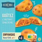 Empanadas Boeuf Chili Surgelés - BISTRO EMILE à 3,19 € dans le catalogue Intermarché Hyper