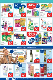 Waschmittel im budni Prospekt "drogeriemarkt" mit 10 Seiten (Hamburg)