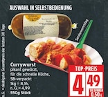 Currywurst im aktuellen EDEKA Prospekt