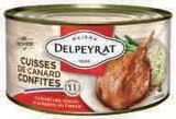 Cuisses de canard confites - DELPEYRAT en promo chez U Express Reims à 16,90 €