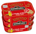 Sardines à l'huile - CONNETABLE en promo chez Carrefour Market Villeurbanne à 7,49 €