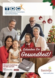 Sanitätshaus Technisches-Orthopädie-Center GmbH Prospekt für Burg mit 6 Seiten Sanitätshaus Technisches-Orthopädie-Center GmbH Prospekt für Burg: Schenken Sie Gesundheit!, 6 Seiten, 14.11.2022 - 31.01.2023