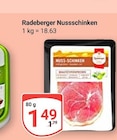 Nussschinken im Angebot bei GLOBUS in Halle Nussschinken Angebote von Radeberger bei GLOBUS Halle für 1,49 €