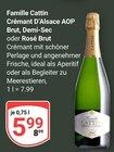 Crémant D’Alsace AOP Brut im Angebot bei GLOBUS in Krefeld Crémant D’Alsace AOP Brut Angebote von Famille Cattin bei GLOBUS Krefeld für 5,99 €
