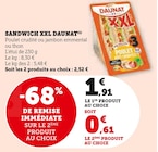 Promo Sandwich XXL à 0,61 € dans le catalogue Super U à Les Houches