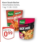 Snack-Becher Tomato & Mozzarella Angebote von Knorr bei GLOBUS Rostock für 0,99 €