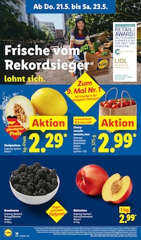 Gemüse im aktuellen Lidl Prospekt (Berlin) Gemüse im Lidl Prospekt "LIDL LOHNT SICH" mit 75 Seiten (Berlin)