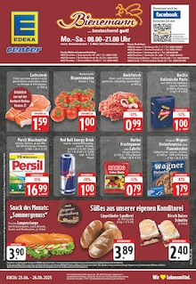 EDEKA Prospekt der Woche "Aktuelle Angebote" Seite 1, 23.06.2025 bis 28.06.2025 für Dinslaken Aktueller EDEKA Prospekt "Aktuelle Angebote" Seite 1 von 30 Seiten für Dinslaken