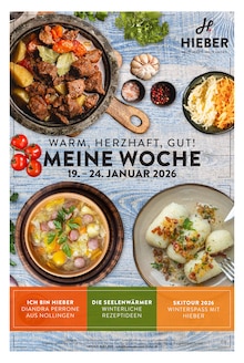 Hieber Prospekt Aktuelle Angebote mit 16 Seiten