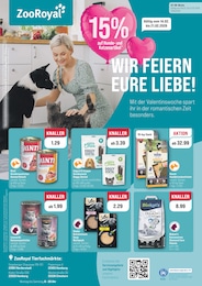Der aktuelle ZooRoyal Prospekt WIR FEIERN EURE LIEBE!