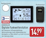 Digitale Funkwetterstation im Angebot bei ALDI Nord in Frankfurt Digitale Funkwetterstation Angebote von KRONTALER bei ALDI Nord Frankfurt für 14,99 €