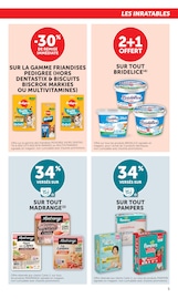 Promos Couches dans le catalogue "Super U" de Super U Couches en promo dans le catalogue Super U à la page 5