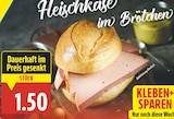 Fleischkäse im Brötchen bei E center im  Prospekt für 1,50 €