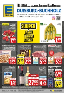 EDEKA Prospekt der Woche "Aktuelle Angebote" Seite 1, 14.09.2026 bis 19.09.2026 für Duisburg Aktueller EDEKA Prospekt "Aktuelle Angebote" Seite 1 von 28 Seiten für Duisburg