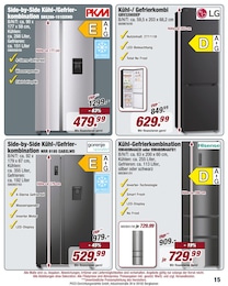 Kühlschrank im POCO Prospekt Alles für ein perfektes Zuhause bei POCO auf S. 15