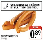 Wiener Würstchen Angebote bei nah und gut Würzburg für 0,89 €