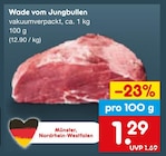 Aktuelle Fleisch Angebote bei Netto Marken-Discount in Hagen (Stadt der FernUniversität) Aktuelles Wade vom Jungbullen Angebot bei Netto Marken-Discount in Hagen (Stadt der FernUniversität) ab 1,29 €