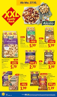 Nuts Angebot im Lidl Prospekt, gültig von 27.10.2025 bis 01.11.2025 Nuts Angebot im aktuellen Lidl Prospekt auf Seite 30