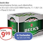 Aktuelle Becks Angebote bei GLOBUS in Saarbrücken Aktuelles Pils Angebot bei GLOBUS in Saarbrücken ab 9,99 €