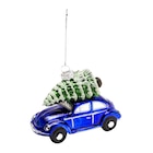 Weihnachtsbaumanhänger Käfer, blau, mit Tannenbaum Angebote bei Volkswagen Schwabach für 12,38 €