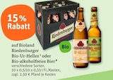 Bio-Ur-Helles oder Bio-alkoholfreies Bier im Angebot bei tegut in Groß-Gerau Bio-Ur-Helles oder Bio-alkoholfreies Bier Angebote von Bioland Riedenburger bei tegut Groß-Gerau
