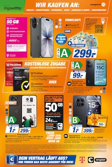 iPhone im expert Prospekt "Top Angebote" mit 12 Seiten (Bielefeld)