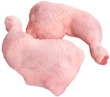 Frische Bio-Hähnchen-Schenkel von Naturland im aktuellen REWE Prospekt für 12,90 €