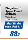 Aktuelles Eingabestift Apple Pencil (USB-C) Angebot bei expert in Remscheid ab 88,00 €
