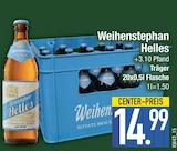 Weihenstephan Helles im EDEKA Prospekt Weihenstephan Helles im aktuellen EDEKA Prospekt für 14,99 €