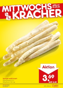 Spargel im Netto Marken-Discount Prospekt "Aktuelle Angebote" mit 69 Seiten (Heidelberg)