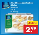 Mini Zitronen oder Erdbeerröllchen Angebote bei Netto Marken-Discount Rostock für 2,99 €