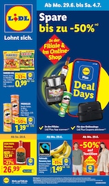 Aktueller Lidl Discounter Prospekt in Lindlar und Umgebung, "LIDL LOHNT SICH" mit 67 Seiten, 29.06.2026 - 04.07.2026