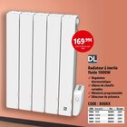 Radiateur à inertie fluide 1000W - DL Radiators en promo chez Screwfix Calais à 169,99 €