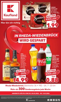 Cola im Kaufland Prospekt "Aktuelle Angebote" mit 68 Seiten (Rheda-Wiedenbrück)