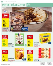 Prix et réduction Biscuit dans le prospectus Carrefour Market en cours Offre Biscuit dans le catalogue Carrefour Market du moment à la page 8