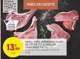 Veau : Côte (Première, Filet) - JEAN ROZÉ en promo chez Intermarché Super Veau : Côte (Première, Filet) - JEAN ROZÉ dans le catalogue Intermarché Super
