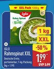Rahmspinat XXL im Angebot bei ALDI Nord in Falkensee Rahmspinat XXL Angebote von iglo bei ALDI Nord Falkensee für 1,99 €