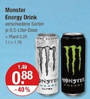 Energy Drink von Monster im aktuellen V-Markt Prospekt für 0,88 €
