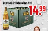 Hefeweizen Hell im Angebot bei Trinkgut in Saarlouis Hefeweizen Hell Angebote von Schmucker bei Trinkgut Saarlouis für 14,99 €