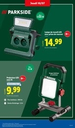 Prix et réduction Projecteur dans le prospectus Lidl en cours Offre Projecteur dans le catalogue Lidl du moment à la page 23
