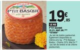 P'tit basque 35.9% mat.Gr. à E.Leclerc dans Couterne