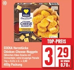 Herzstücke Chicken-Cheese-Nuggets von EDEKA im aktuellen EDEKA Prospekt für 3,29 €