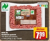 REWE - Hackfleisch gemischt Angebot im Prospekt Hackfleisch gemischt bei REWE im Prospekt "" für 7,99 €