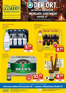 Aktueller Netto Marken-Discount Prospekt (Hannover) Netto Marken-Discount Prospekt "DER ORT, AN DEM DU IMMER AUSGEZEICHNETE PREISE FINDEST." mit Seiten (Hannover)